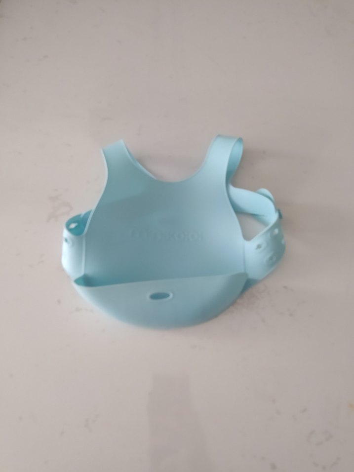 oioi Mavi Silikon Bebek Önlüğü - Görsel 5