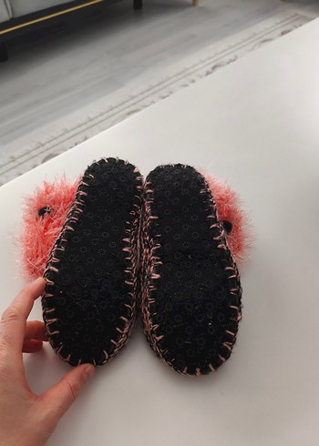 Pembe Desenli Kız patik - Görsel 3