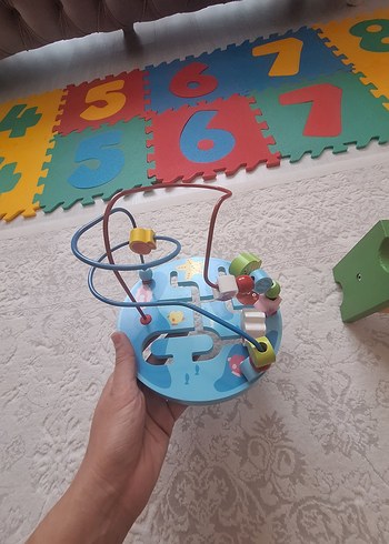 Fisher Price Renkli Ahşap Çekiç Oyunu Eğitici Oyuncak