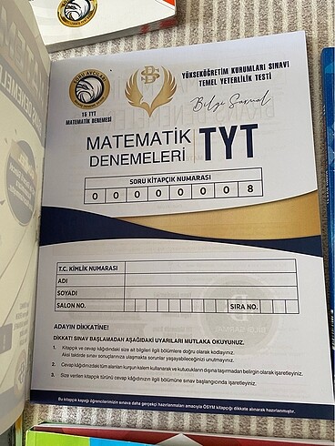 tyt deneme kitaplari