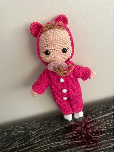  Beden Amigurumi emzikli bebek