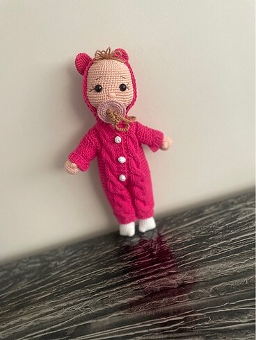  Beden Renk Amigurumi emzikli bebek