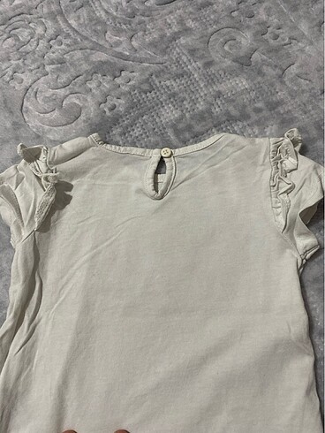 12-18 Ay Beden beyaz Renk Bebek tshirt
