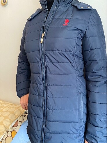 Polo kaz tüyü kışlık Mont