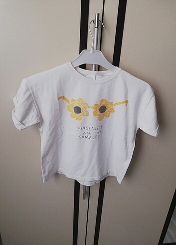Zara 3-4 yaş kız çocuk t-shirt 