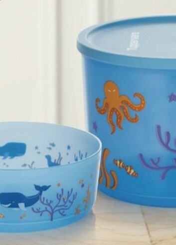 Tupperware ikili silindir set