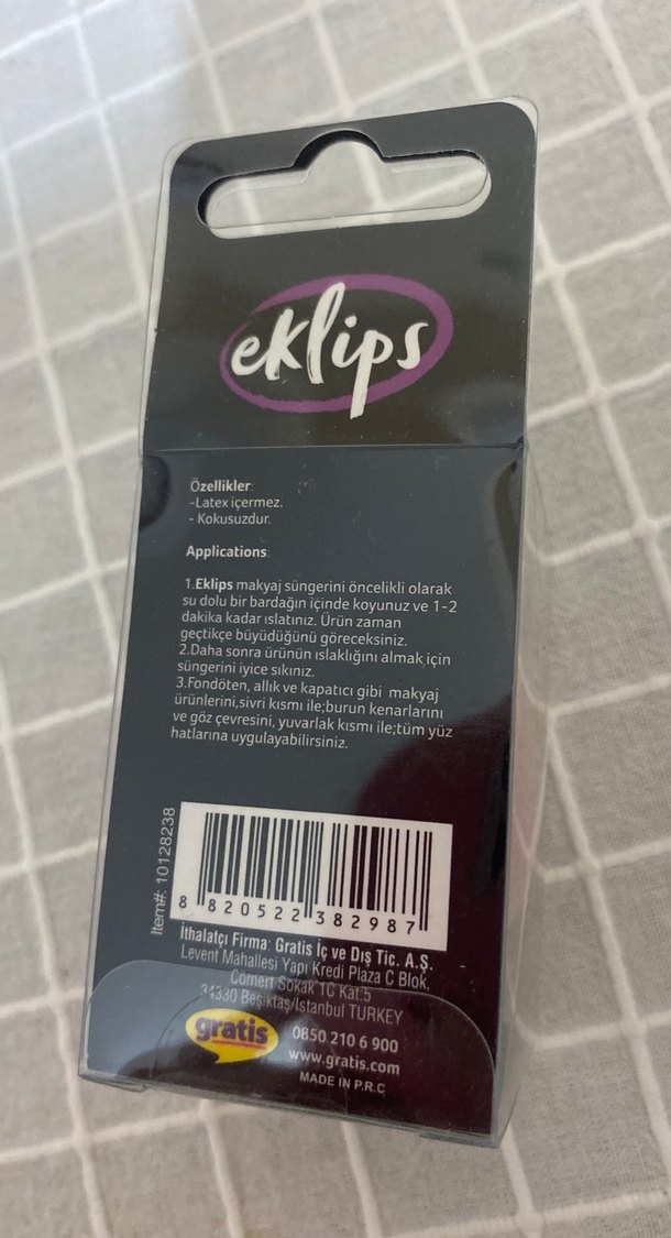 Eklips Pembe Sünger Makyaj Süngeri - Görsel 2