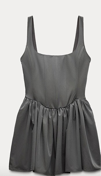 zara viral korse elbise
