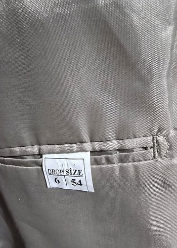 l/xl Beden Bej Erkek Normal Kesim Takım Elbise