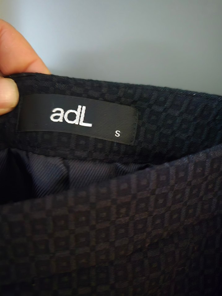 Siyah Kemerli Mini Kadın Takım Elbise - Görsel 5