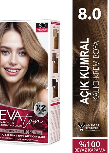 Neva Nevaton 8.32 Açık Bal Kumral Saç Boyası - Görsel 2