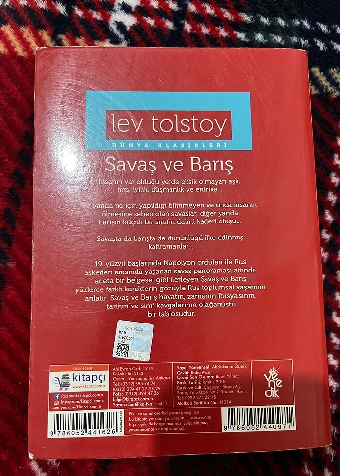 Savaş ve barış - Görsel 2