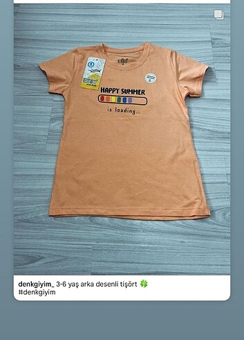 Kız erkek t-shirt 