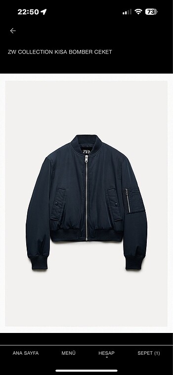Bomber ceket