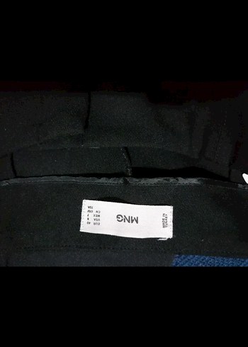 Kadın Siyah Midi Kumaş Pantolon - Görsel 7