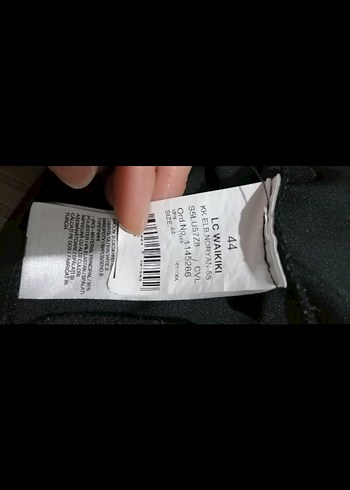 Siyah Kolsuz Midi Kadın Elbise - Görsel 2