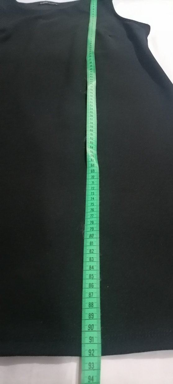 Siyah Kolsuz Midi Kadın Elbise - Görsel 4