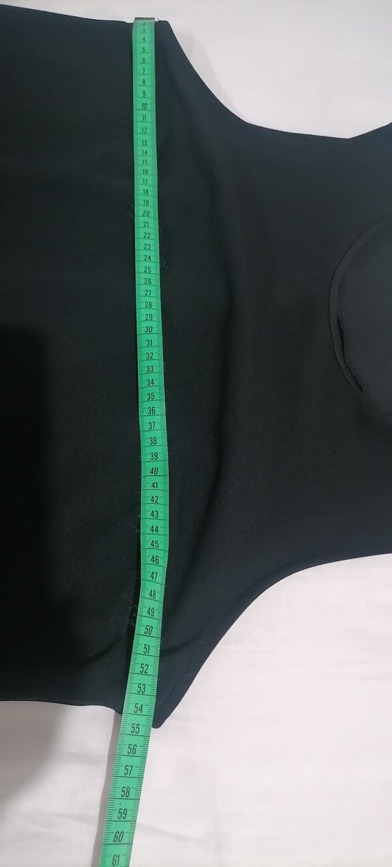 Siyah Kolsuz Midi Kadın Elbise - Görsel 3