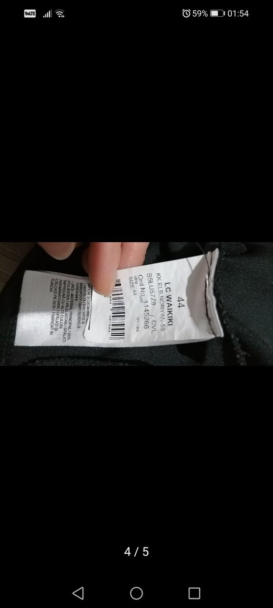 Siyah Kolsuz Midi Kadın Elbise - Görsel 2