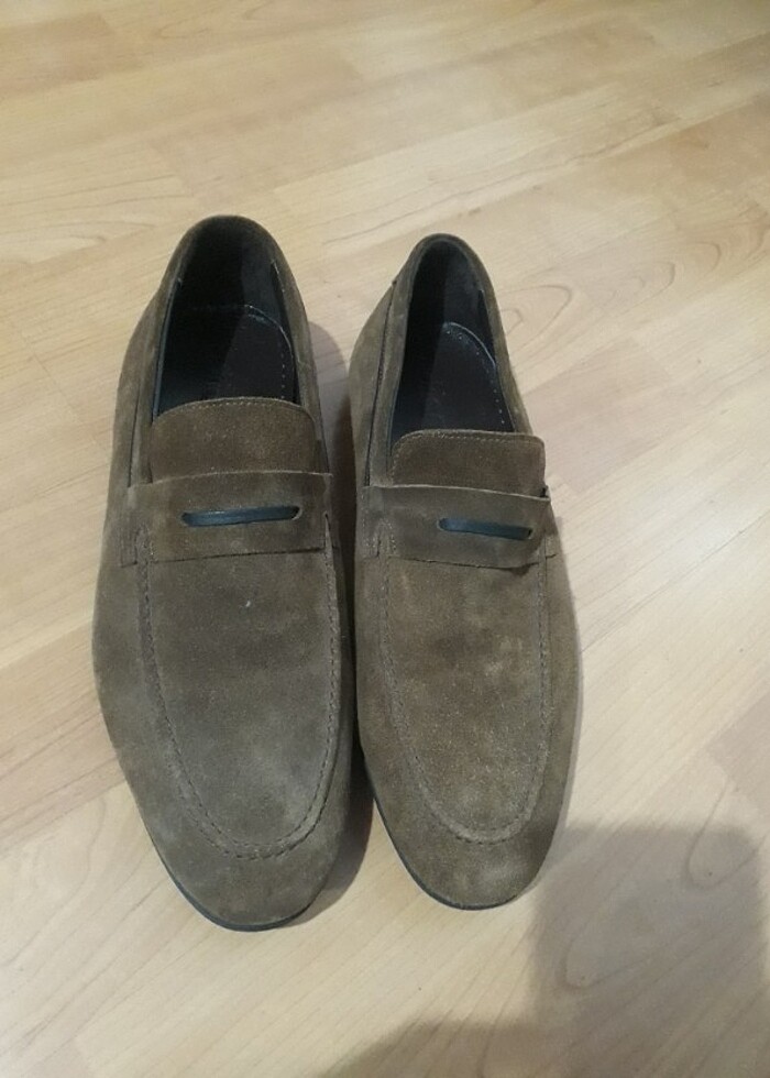 ERKEK 100% HAKIKI SUET DERI AYAKKKABI  - Görsel 2