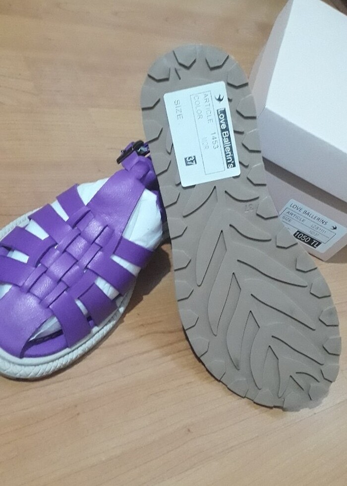 HAKIKI DERI KADIN SANDALET  - Görsel 2