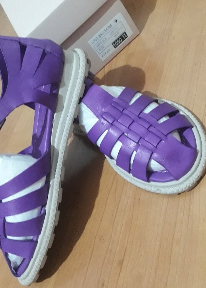 HAKIKI DERI KADIN SANDALET  - Görsel 3