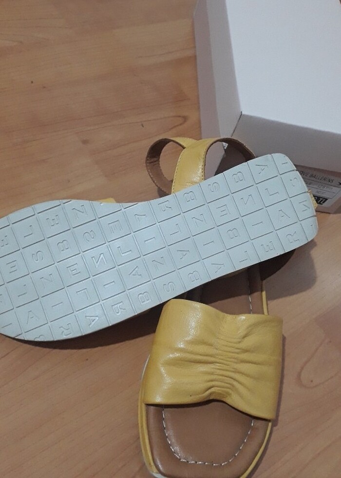 HAKIKI DERI KADIN SANDALET  - Görsel 2