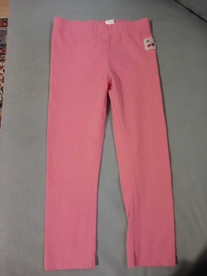 Kız Çocuk Pembe Tayt - Görsel 4