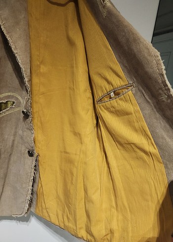 Kadife Vintage Erkek Ceket - Görsel 4