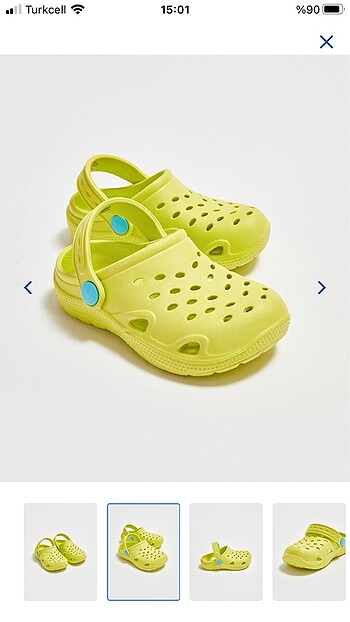 LC Waikiki LCW Unisex Kız Erkek Bebek Crocs Terlik Sandalet
