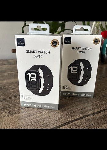 Wiwu SW10 Siyah Akıllı Saat