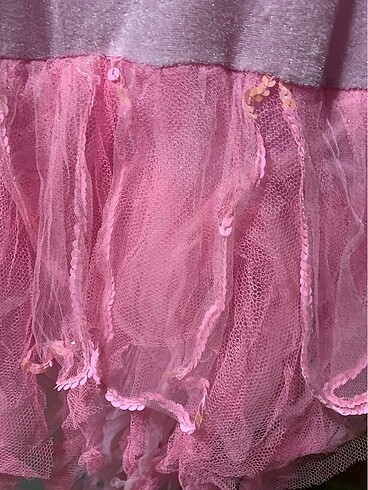 4 Yaş Beden pembe Renk Tütü elbise