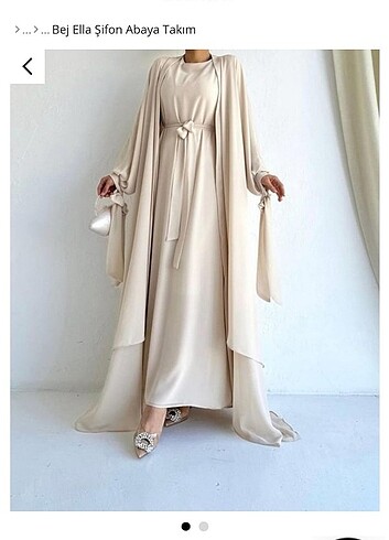 Abaya şık abiye 