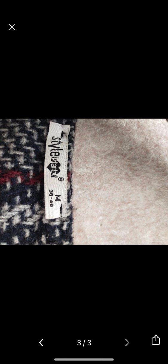 Ekose Desenli  Salopet - Görsel 3