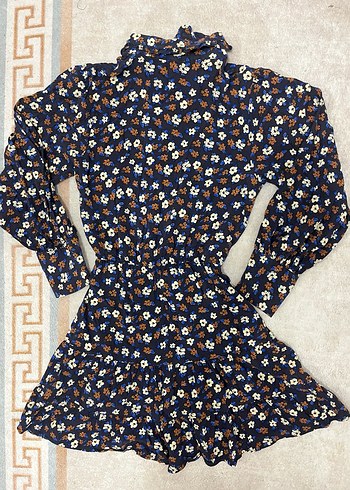 Çiçek Desenli Uzun Kollu Hamile Bluzu - Görsel 2