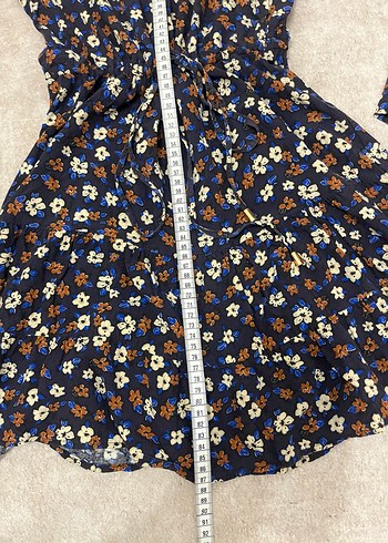 Çiçek Desenli Uzun Kollu Hamile Bluzu - Görsel 4