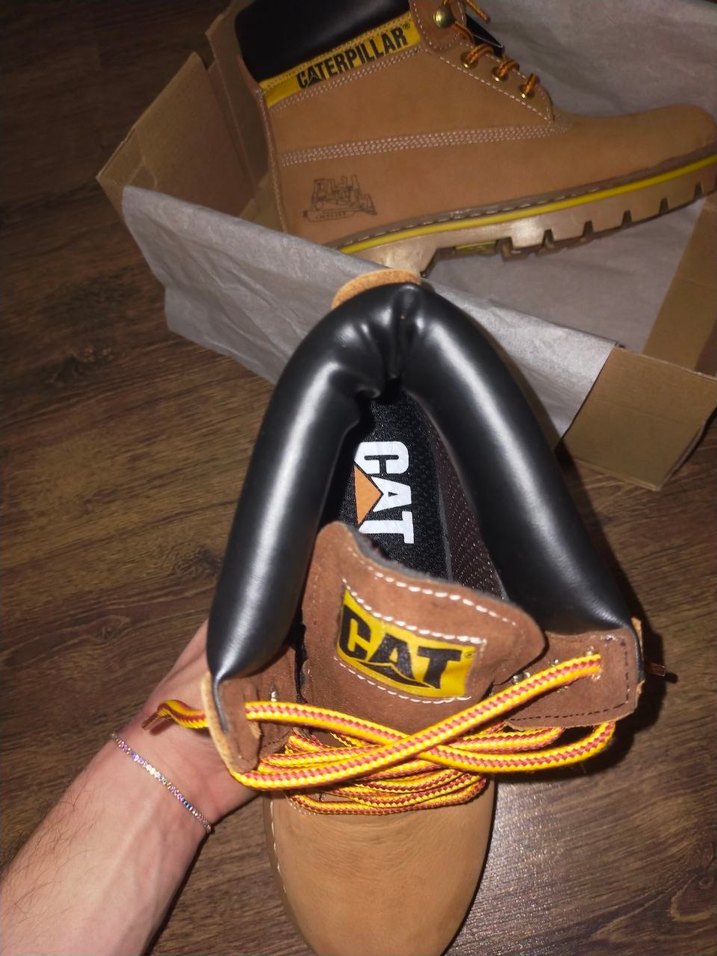 Kahverengi Caterpillar Erkek Bot - Görsel 5