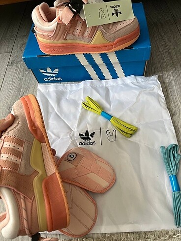 40 Beden pembe Renk Adidas Forum Low Bad Bunny Pink