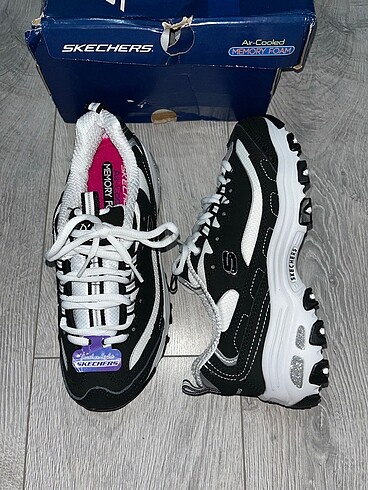 36 Beden siyah Renk Skechers D Lites