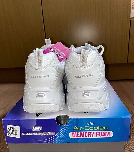 38 Beden beyaz Renk Skechers D Lites
