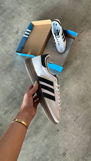 Adidas Spezial White Black