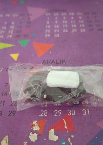 Mor Minyatür Oyuncak Araba