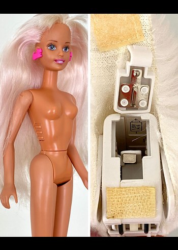 Beden Vintage 1992 Sindy ve köpeği Gogo