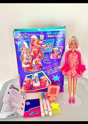 Vintage 1996 Hair Dazzle Sindy