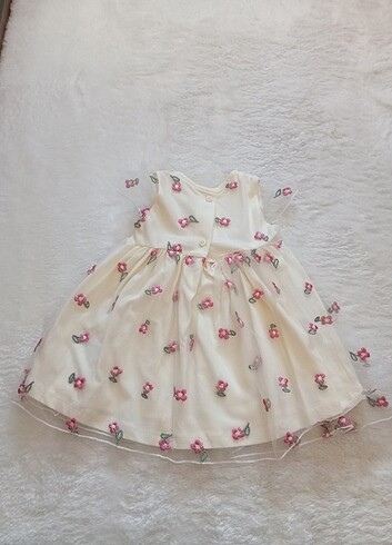 Kız bebek elbise 9-12 aylik