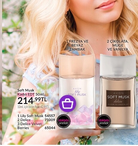 Avon Avon soft musk edt 50 ml