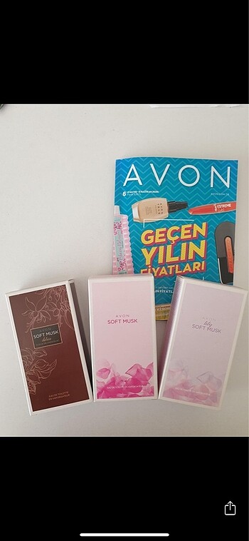 Avon soft musk edt 50 ml