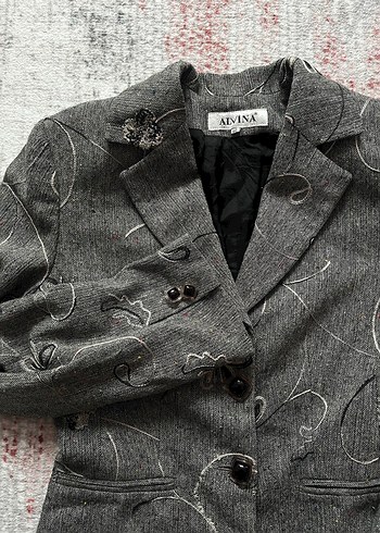 VİNTAGE BLAZER CEKET - Görsel 3