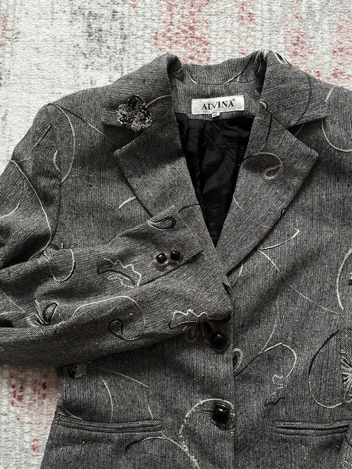 VİNTAGE BLAZER CEKET - Görsel 3