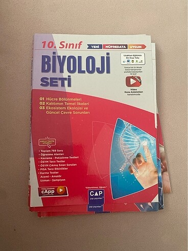 Biyoloji seti çap